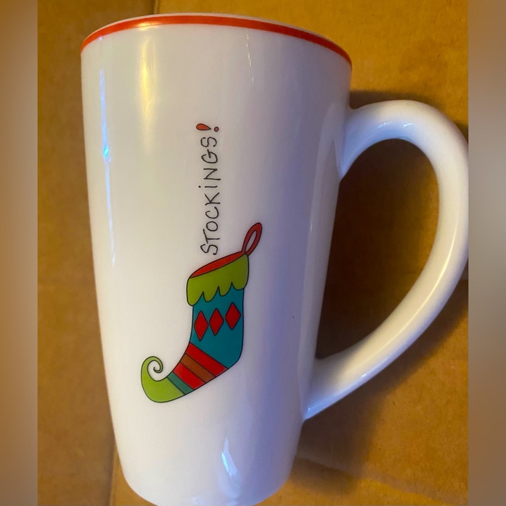 New!  Fitz & Floyd Christmas/Holiday Mug 5.5”